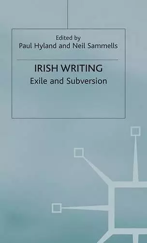 Irish Writing cover