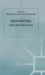 Irish Writing cover