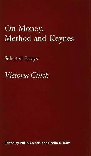 On Money, Method and Keynes cover