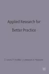 Applied Research for Better Practice cover