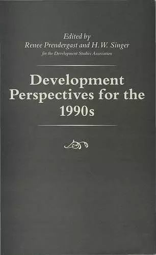 Development Perspectives for the 1990s cover