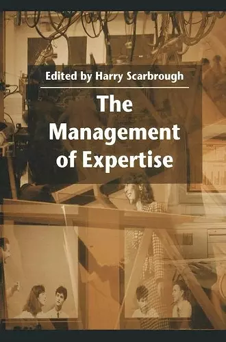 The Management of Expertise cover