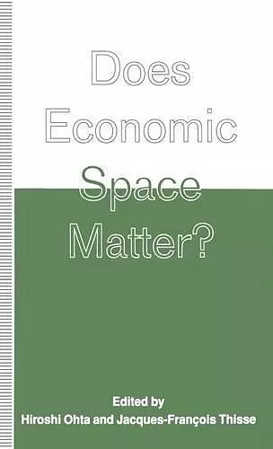 Does Economic Space Matter? cover