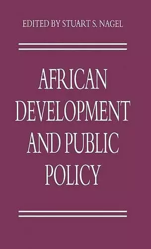 African Development and Public Policy cover
