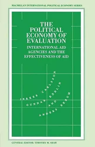 The Political Economy of Evaluation cover