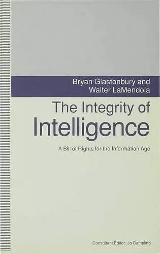 The Integrity of Intelligence cover