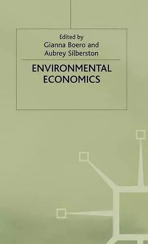 Environmental Economics cover