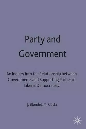 Party and Government cover