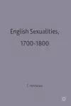 English Sexualities, 1700–1800 cover