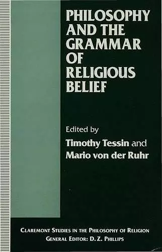Philosophy and the Grammar of Religious Belief cover