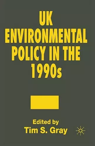 UK Environmental Policy in the 1990s cover