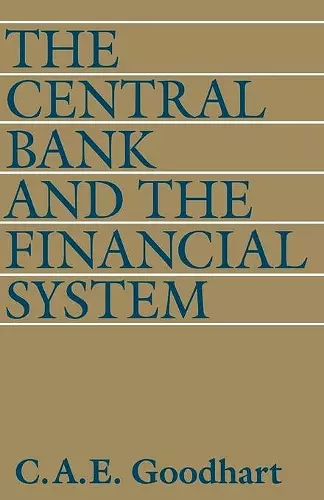 The Central Bank and the Financial System cover