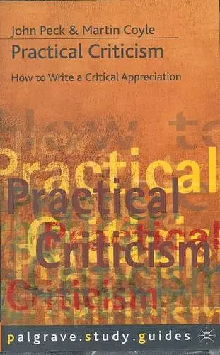 Practical Criticism cover