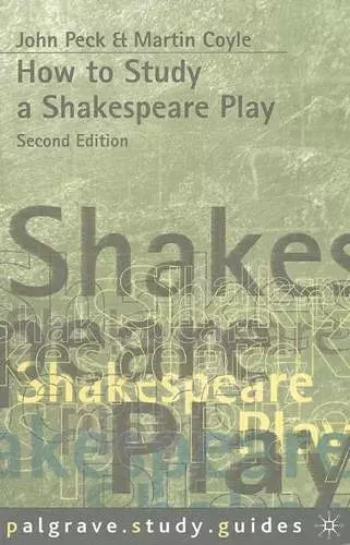 How to Study a Shakespeare Play cover