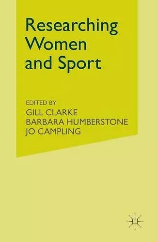 Researching Women and Sport cover