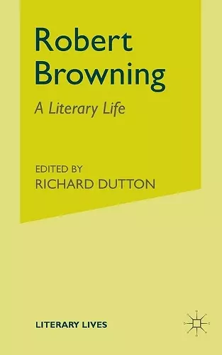 Robert Browning cover