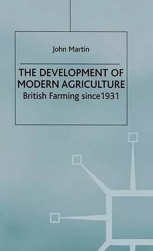 The Development of Modern Agriculture cover