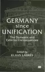 Germany since Unification cover