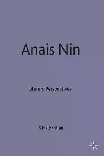 Anais Nin cover