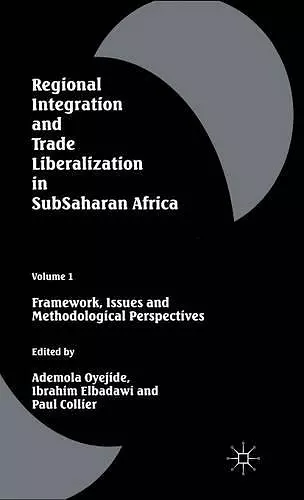 Regional Integration and Trade Liberalization in Subsaharan Africa cover