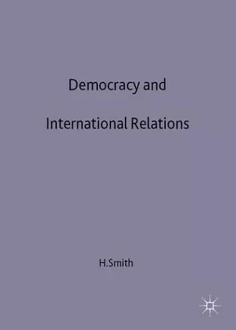 Democracy and International Relations cover