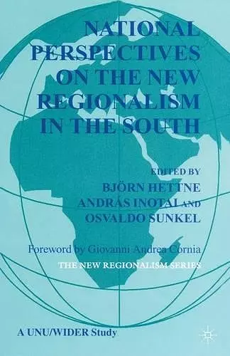 National Perspectives on the New Regionalism in the Third World cover