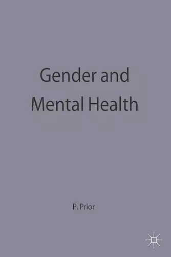 Gender and Mental Health cover