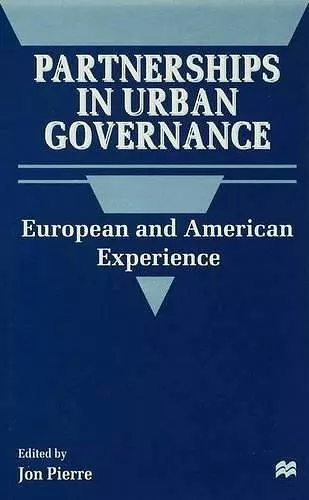 Partnerships in Urban Governance cover