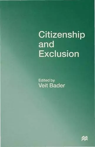 Citizenship and Exclusion cover