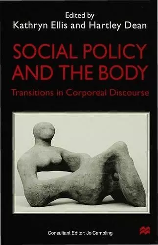 Social Policy and the Body cover