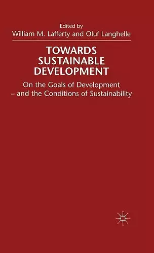 Towards Sustainable Development cover