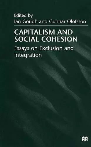 Capitalism and Social Cohesion cover