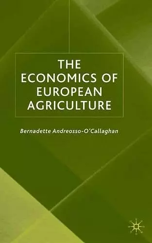 The Economics of European Agriculture cover