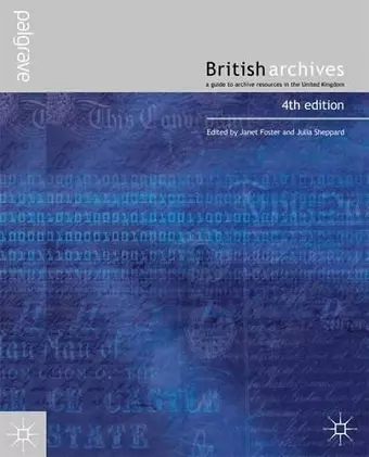 British Archives cover