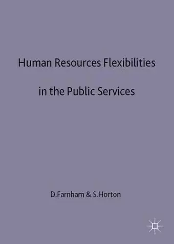 Human Resources Flexibilities in the Public Services cover