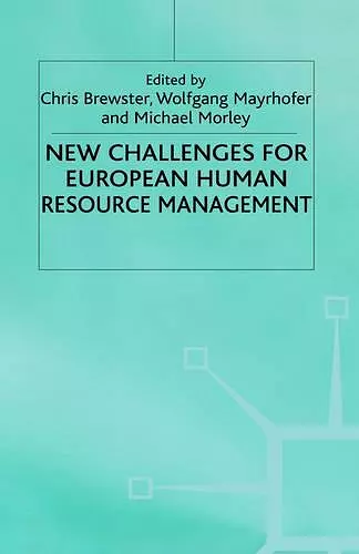 New Challenges for European Resource Management cover