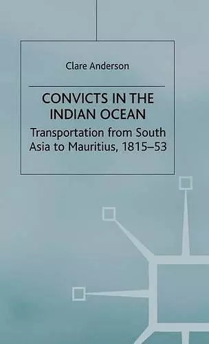 Convicts in the Indian Ocean cover