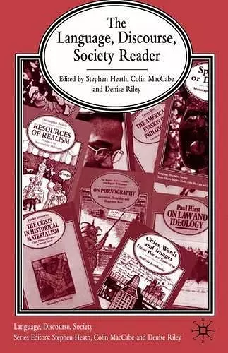 The Language, Discourse, Society Reader cover