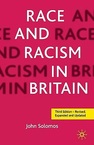 Race and Racism in Britain, Third Edition cover