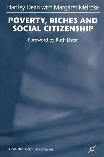 Poverty, Riches and Social Citizenship cover