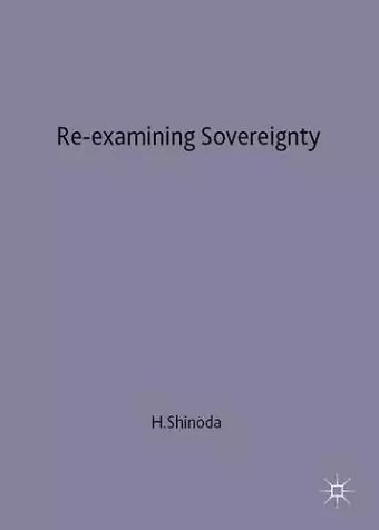 Re-examining Sovereignty cover