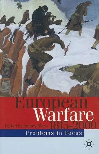 European Warfare 1815-2000 cover