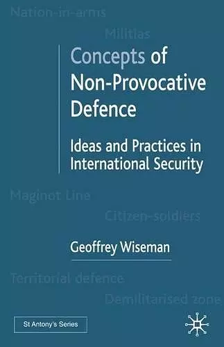 Concepts of Non-Provocative Defence cover