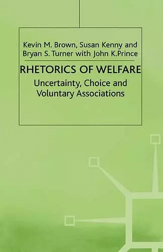 Rhetorics of Welfare cover