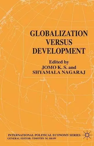 Globalization Versus Development cover