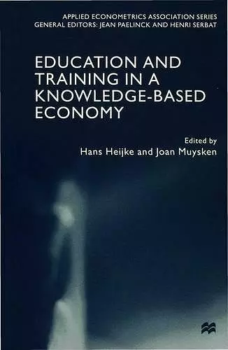 Education and Training in a Knowledge-Based Economy cover