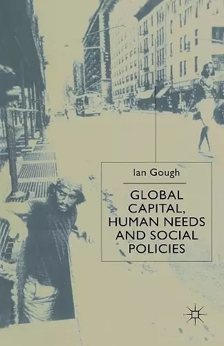 Global Capital, Human Needs and Social Policies cover