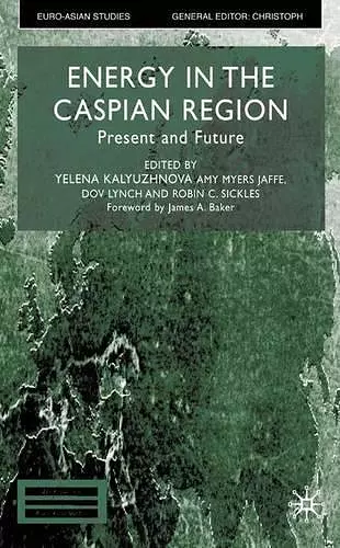Energy in the Caspian Region cover
