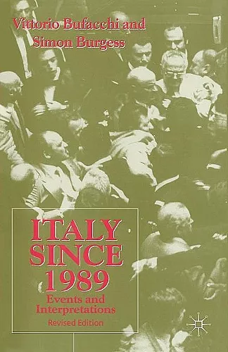 Italy since 1989 cover