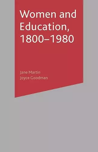 Women and Education, 1800-1980 cover